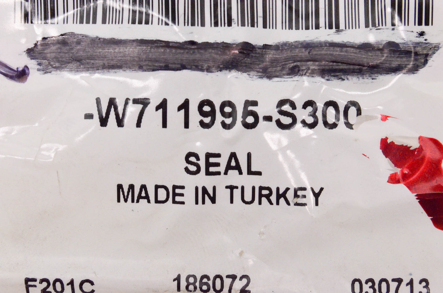 New OEM Ford W711995S300 O-Ring NOS