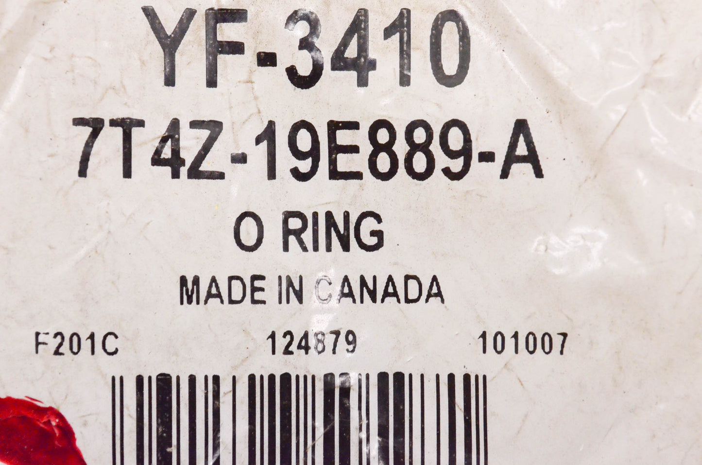 New OEM Ford YF-3410, 7T4Z19E889A AC Line O-Ring NOS