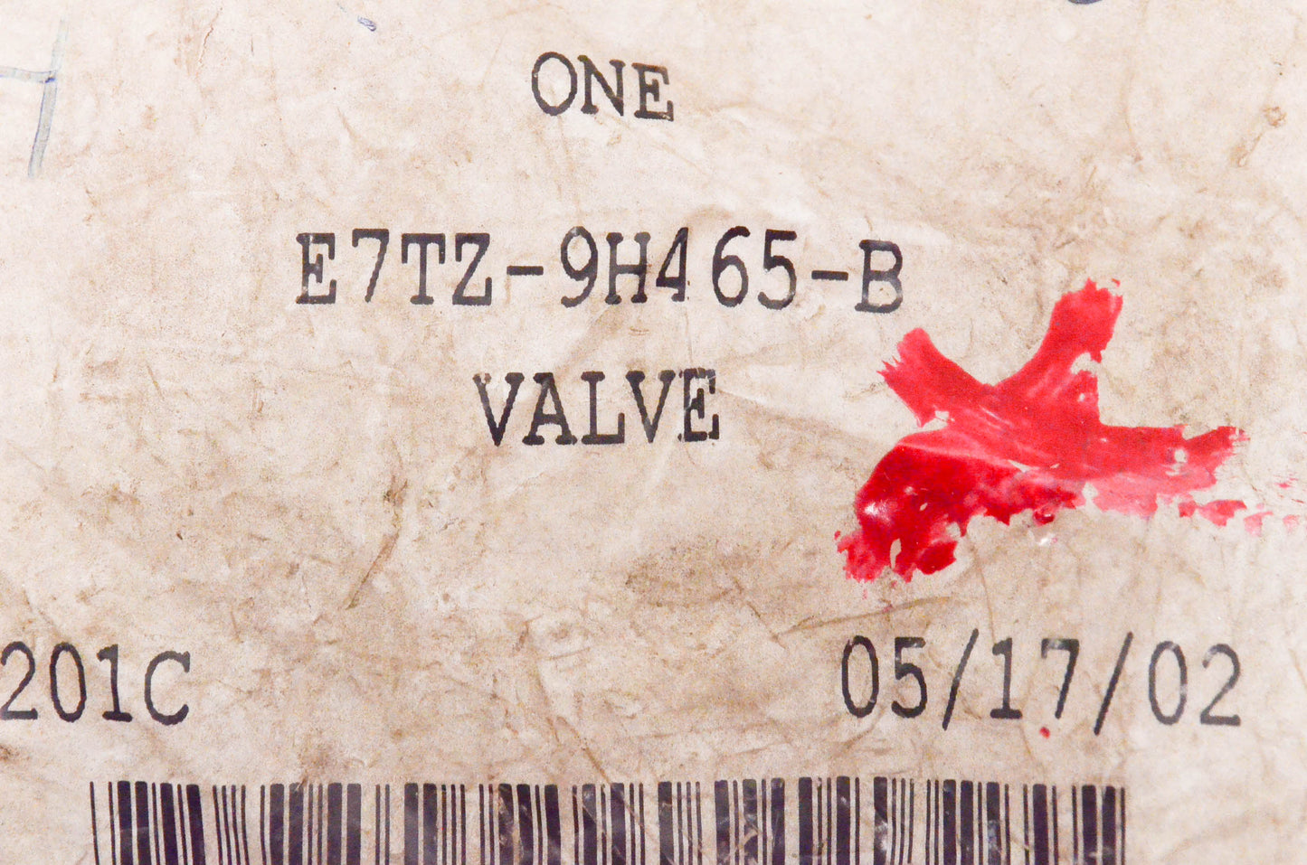 New OEM Ford E7TZ9H465B Solenoid Valve NOS