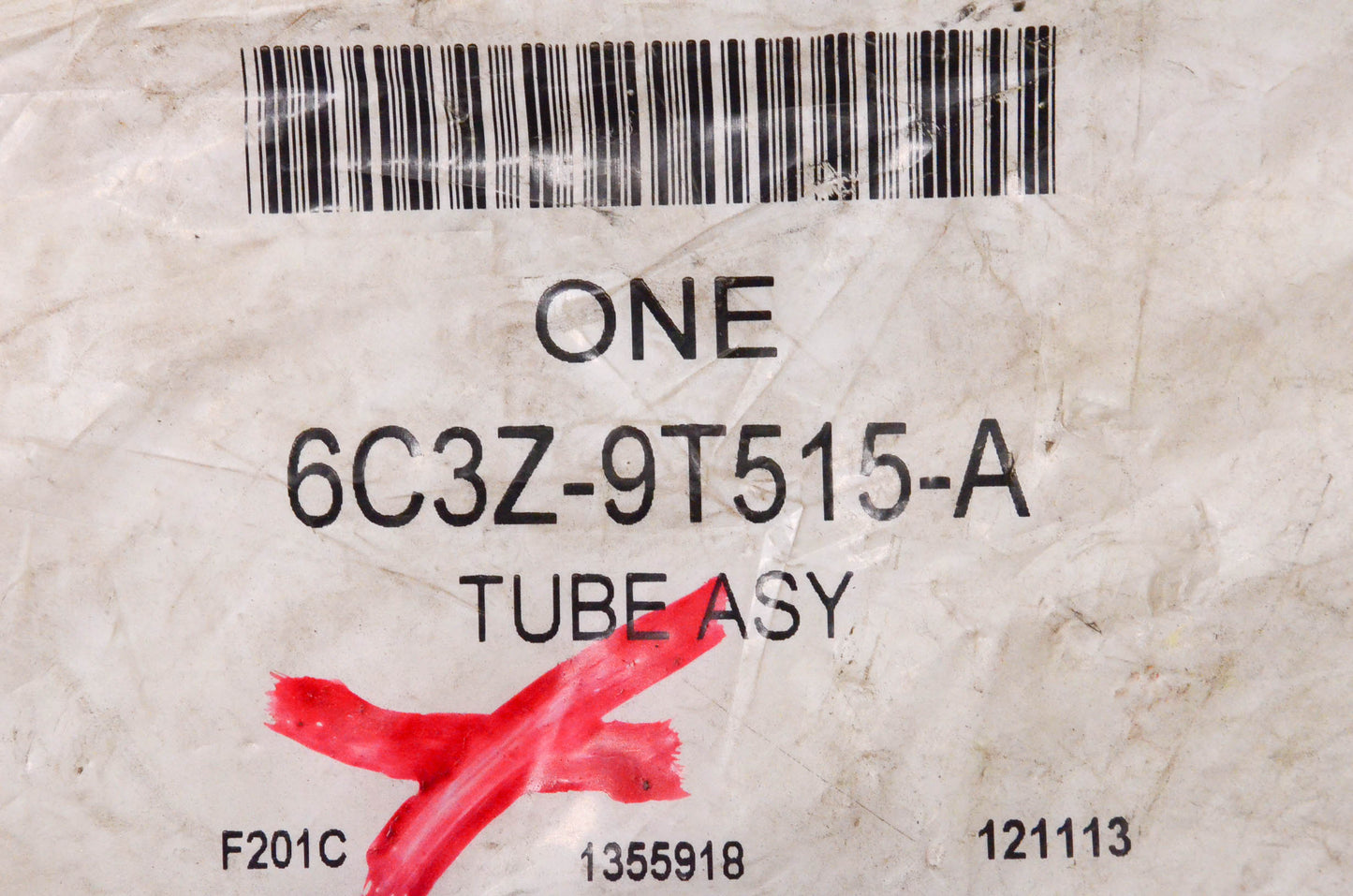 New OEM Ford 6C3Z9T515A Turbocharger Drain Tube Assembly NOS