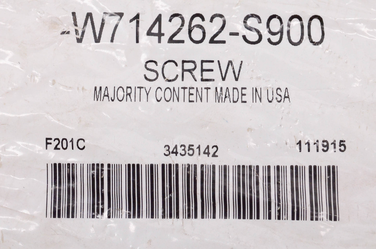 New OEM Ford W714262S900 Mount Bolt NOS