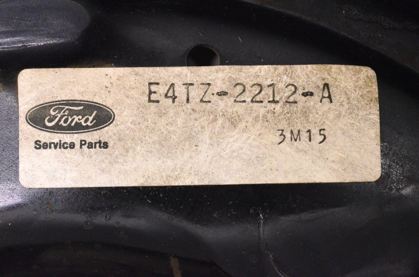 New OEM Ford E4TZ-2212-A Backing Plate NOS