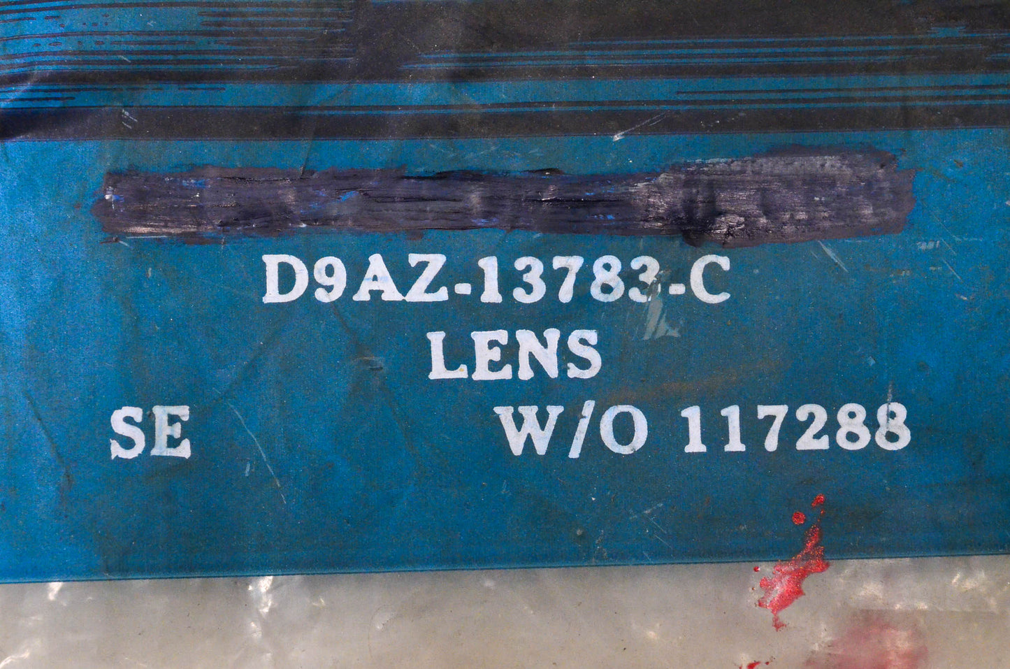 New OEM Ford D9AZ-13783-C Lens NOS