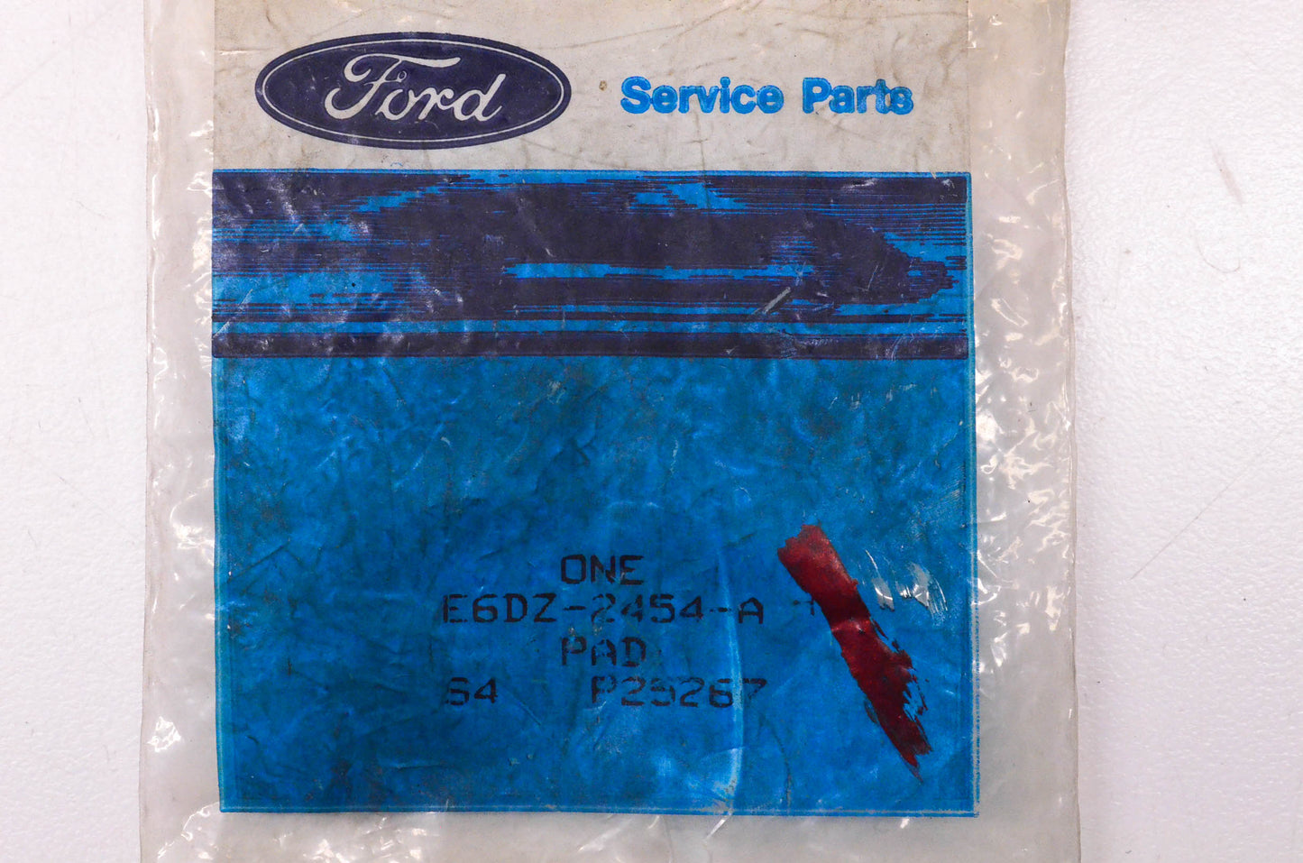 New OEM Ford E6DZ-2454-A Pedal Pad NOS