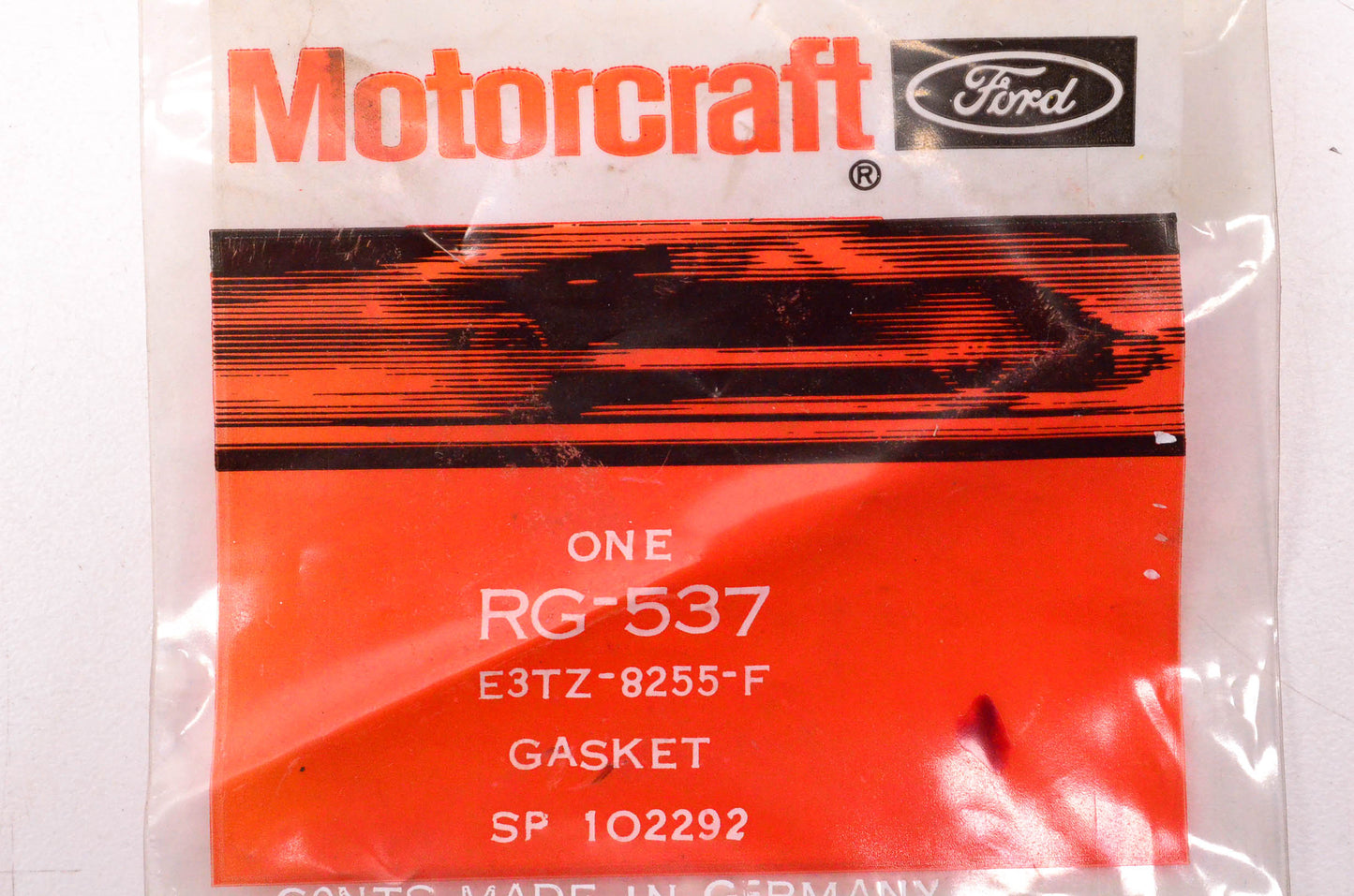 New OEM Ford RG-537, E3TZ-8255-F Gasket NOS