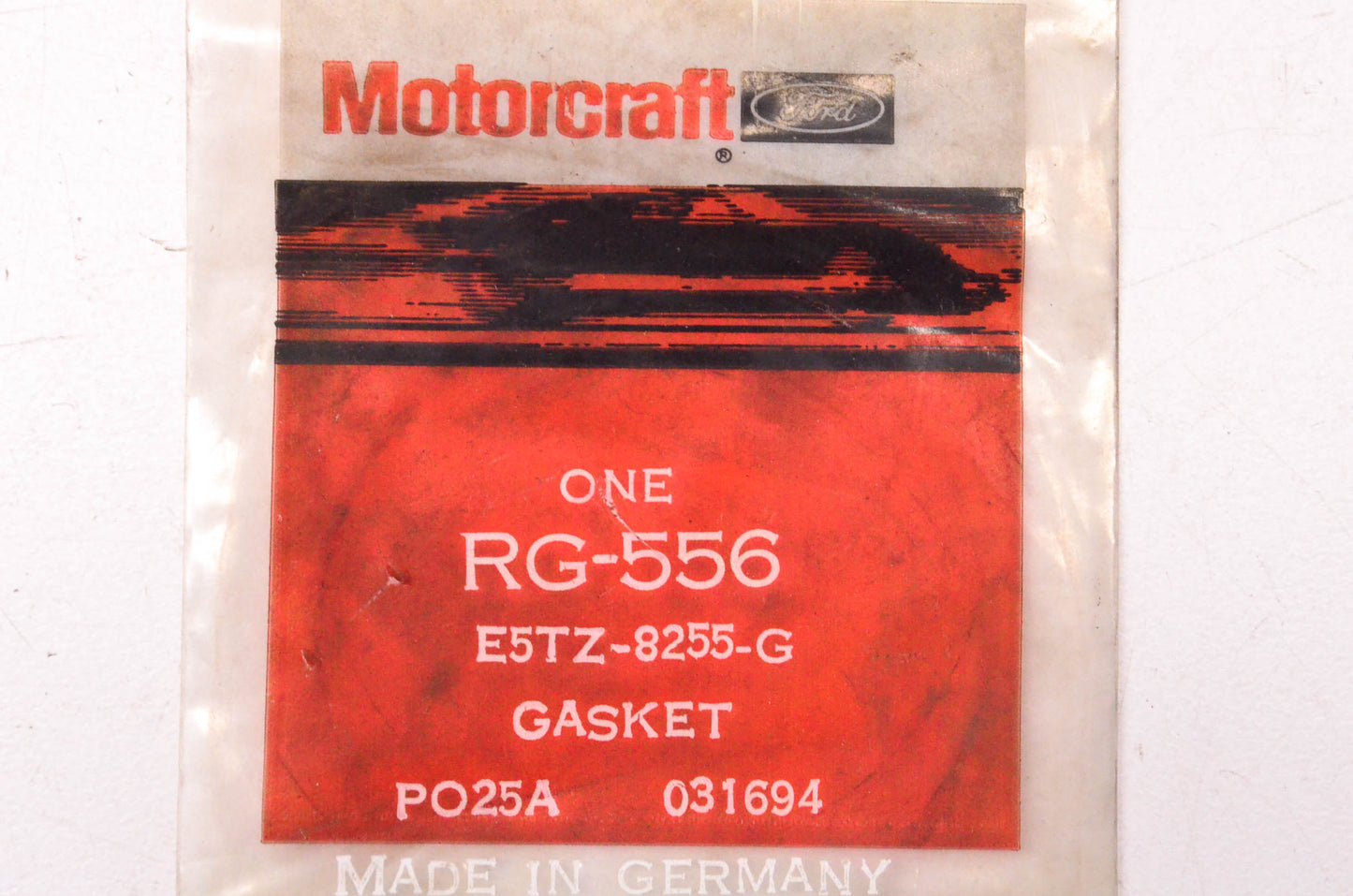 New OEM Ford RG-556, E5TZ-8255-G Engine Coolant Outlet Gasket NOS