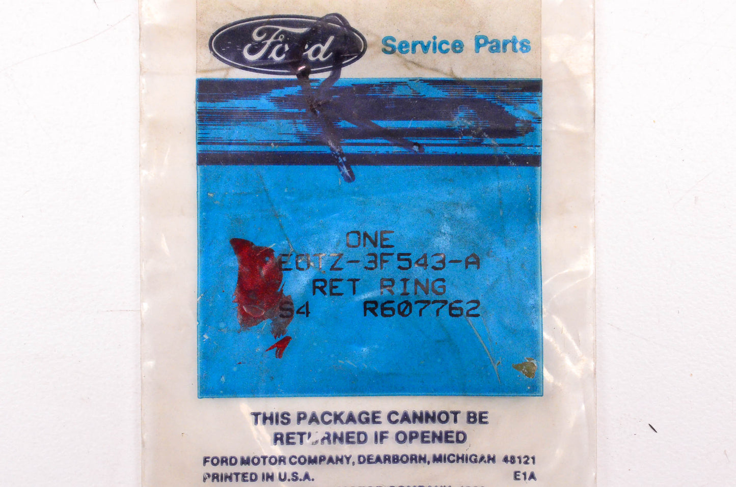 New OEM Ford EOTZ-3F543-A Retainer Ring NOS