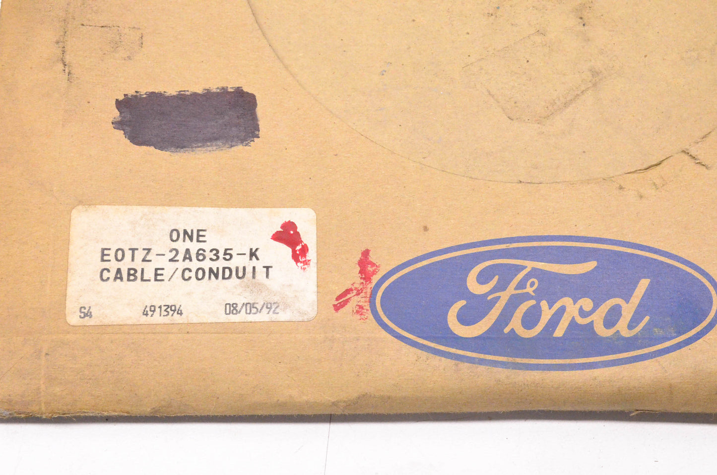 New OEM Ford E0TZ-2A635-K Parking Brake Cable NOS