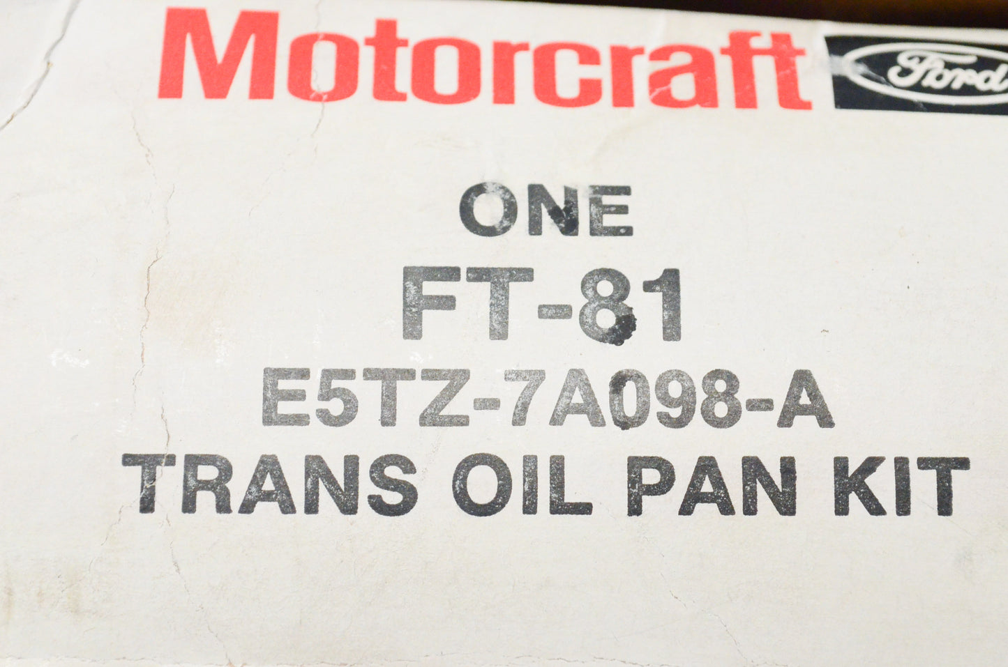 New OEM Ford E5TZ7A098A Transmission Oil Pan NOS