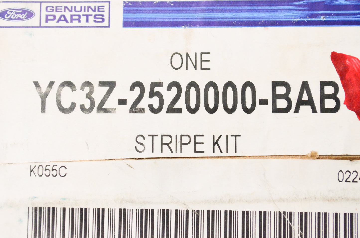 New OEM Ford YC3Z2520000BAB Ford Stripe Kit NOS
