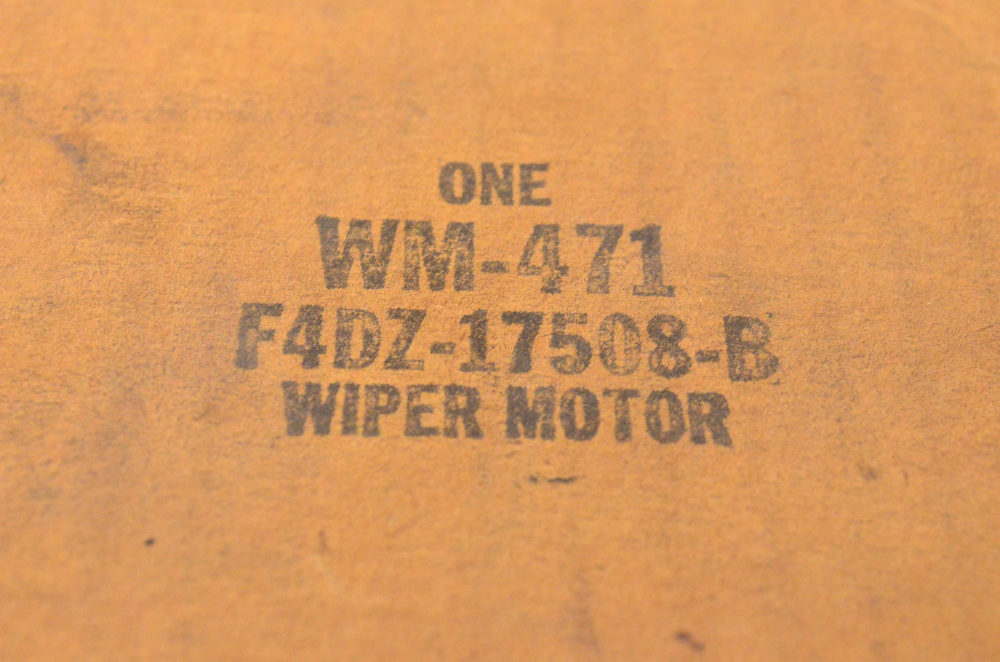 New OEM Ford WM-471, F4DZ-17508-B Ford Taurus Sable Windshield Wiper Motor NOS