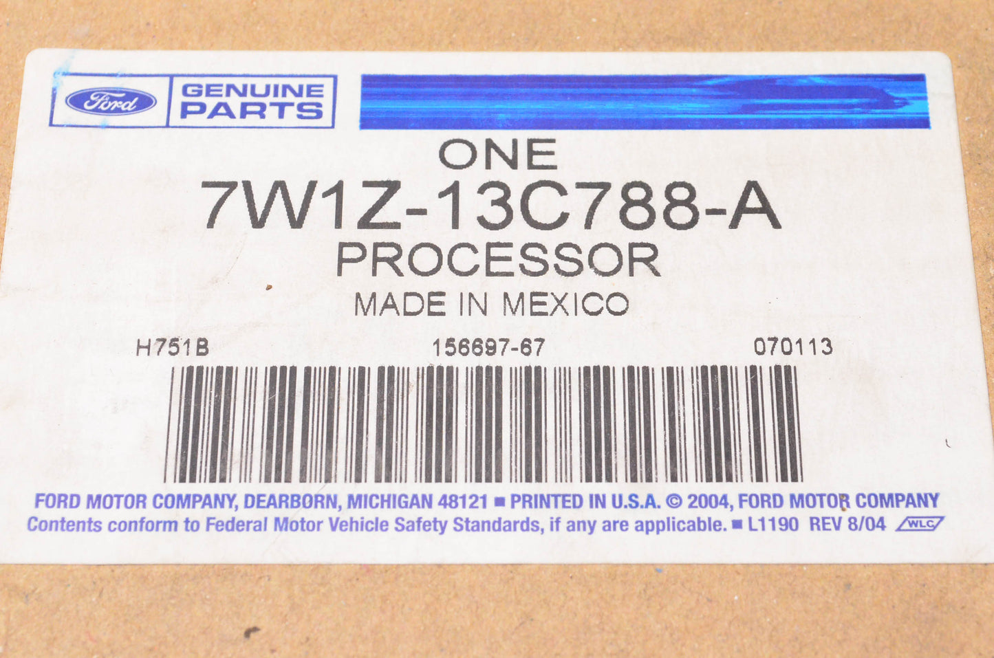 New OEM Ford 06-09 Ford Crown Victoria Grand Marquis Light Control Module NOS
