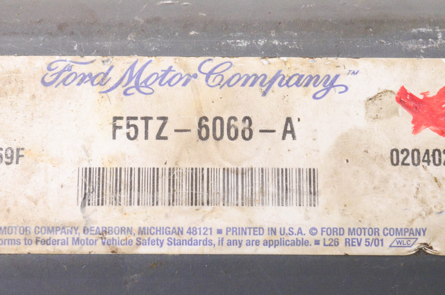 New OEM Ford F5TZ-6068-A Transmission Mount NOS