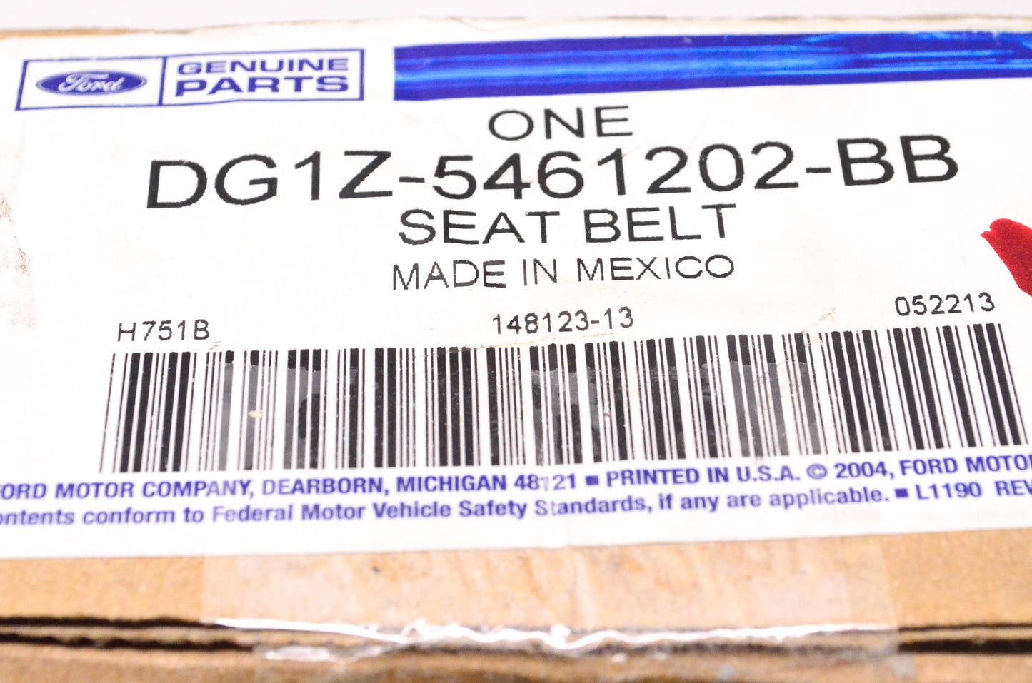 New OEM Ford 2013-2015 Ford Taurus Explorer Lincoln MKS Seat Belt Assembly NOS