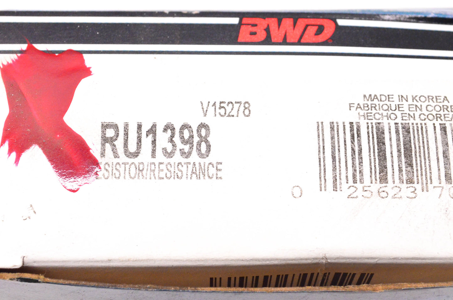 BWD RU1398 2008-2011 Ford Focus Blower Motor Resistor NOS