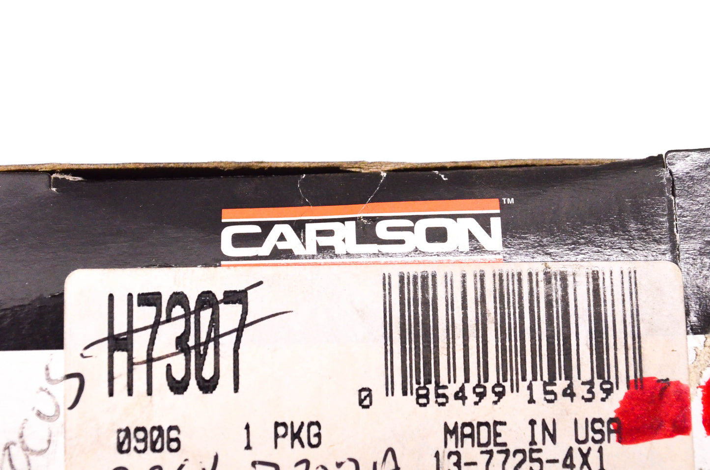 Carlson H7307, BRSK 7307A, 13-7725-4X1 Incomplete Brake Hardware Kit NOS