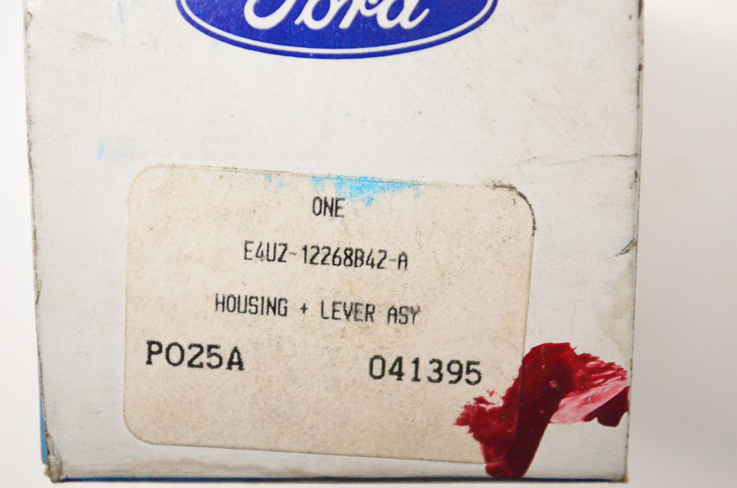 New OEM Ford E4UZ12268B42A Housing & Lever Assembly NOS