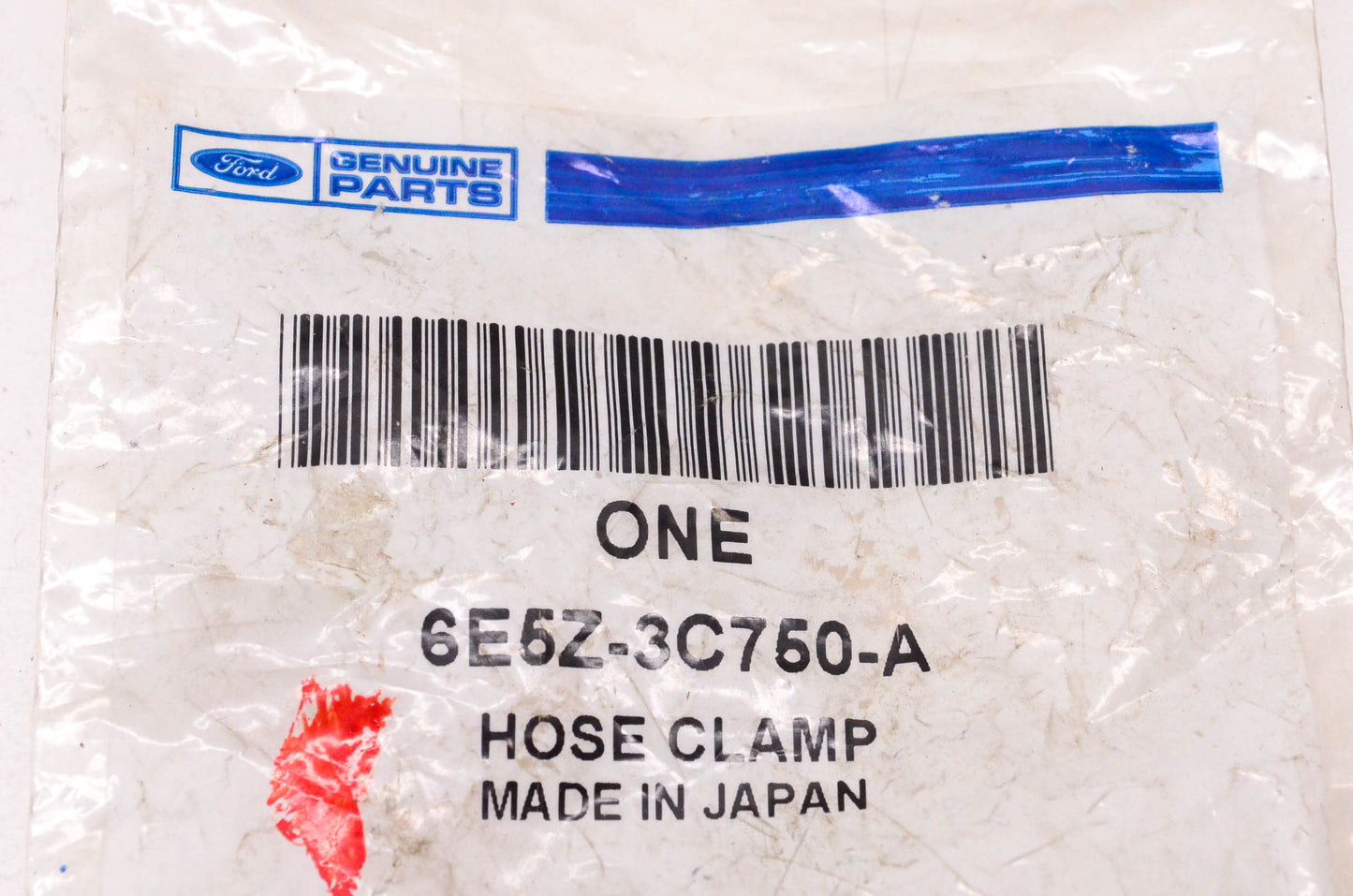New OEM Ford 6E5Z-3C750-A 2006-2009 Fusion Reservoir Hose Clamp NOS