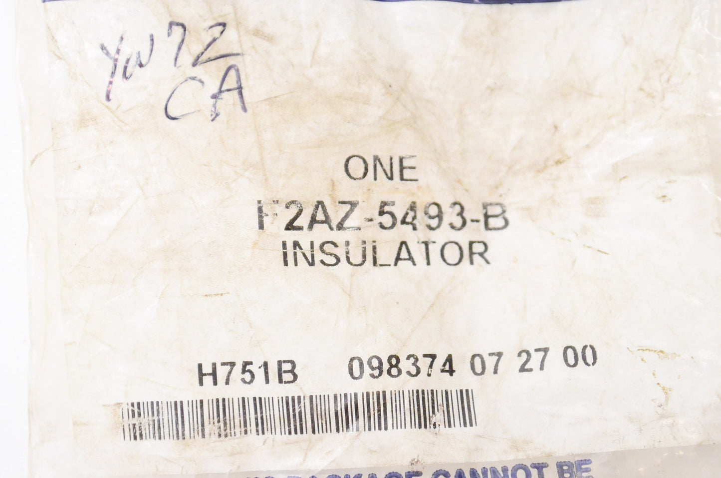 New OEM Ford F2AZ5493B Insulator NOS