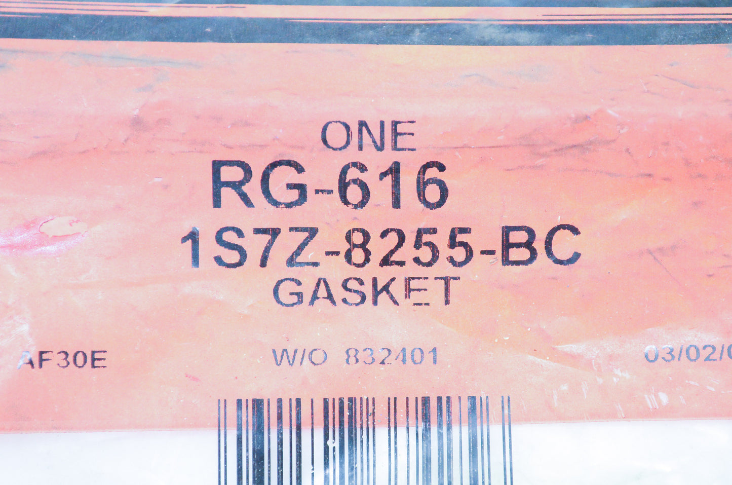 New OEM Ford RG-616, 1S7Z8255BC Gasket NOS