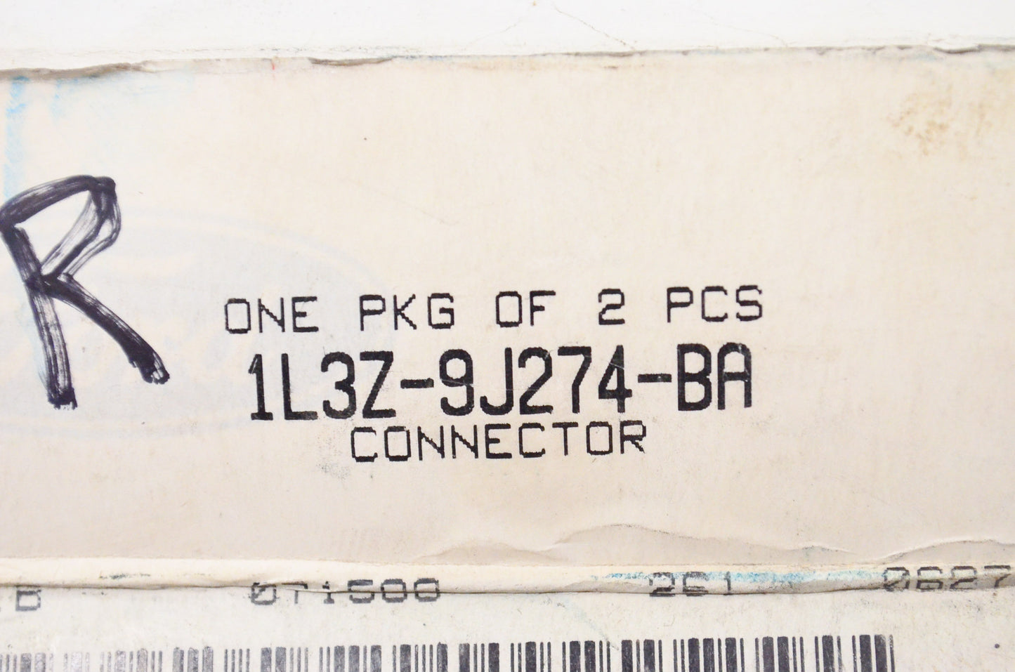 New OEM Ford 1L3Z9J274BA Fuel Connector (Missing Clip) NOS