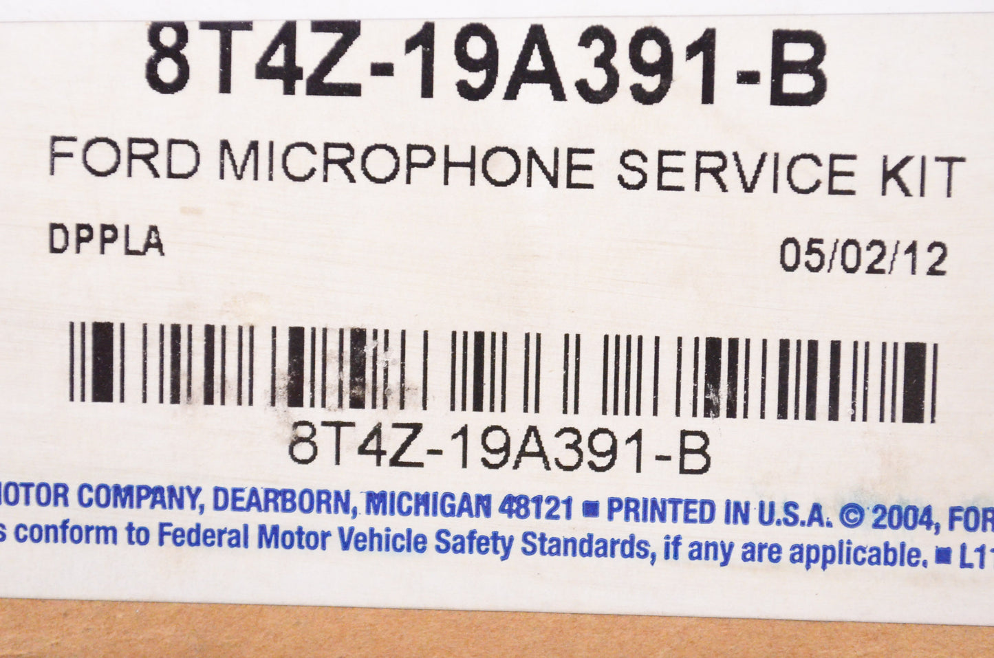 New OEM Ford 8T4Z-19A391-B Microphone Service Kit NOS