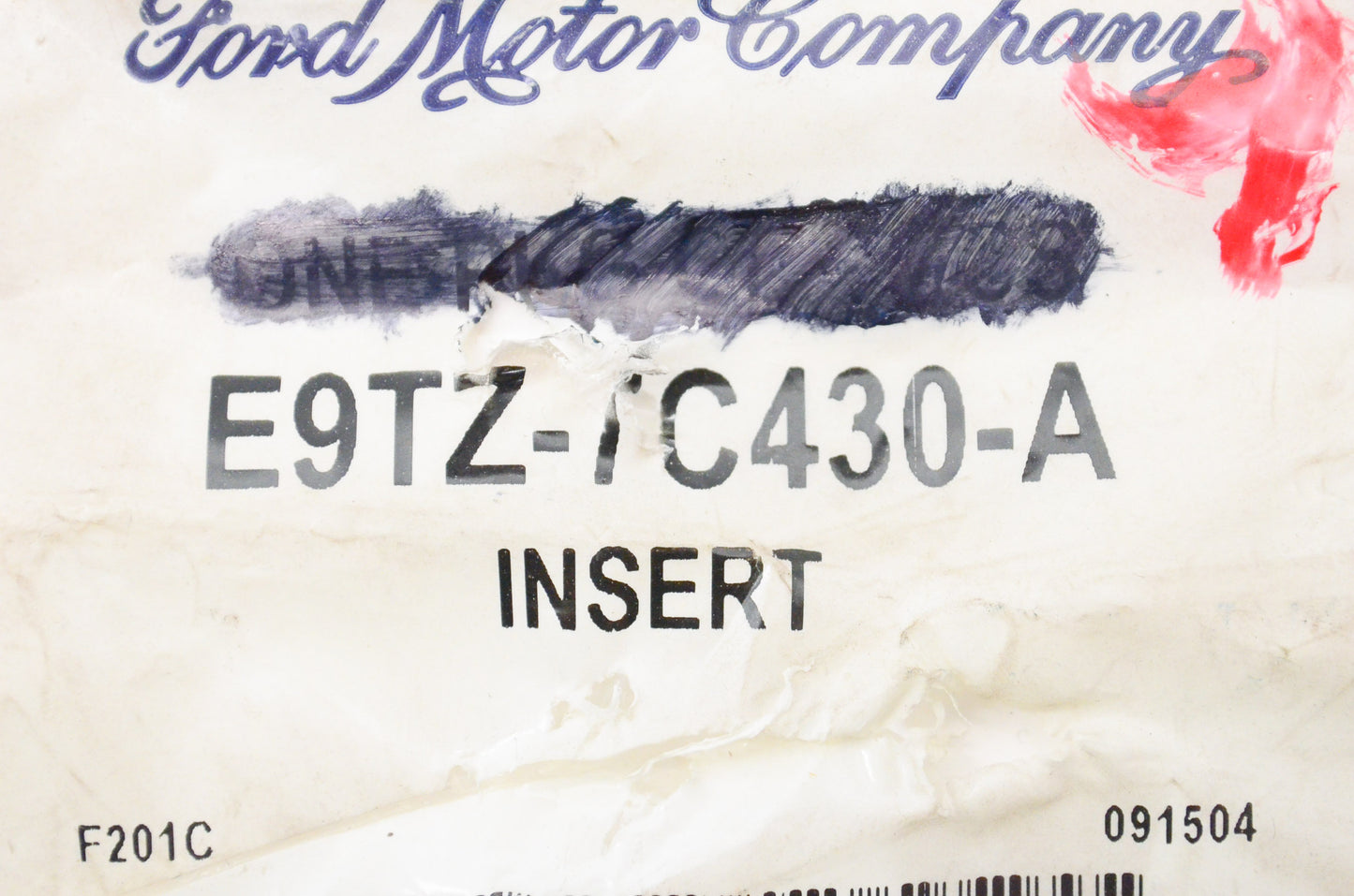 New OEM Ford E9TZ7C430A Insert NOS