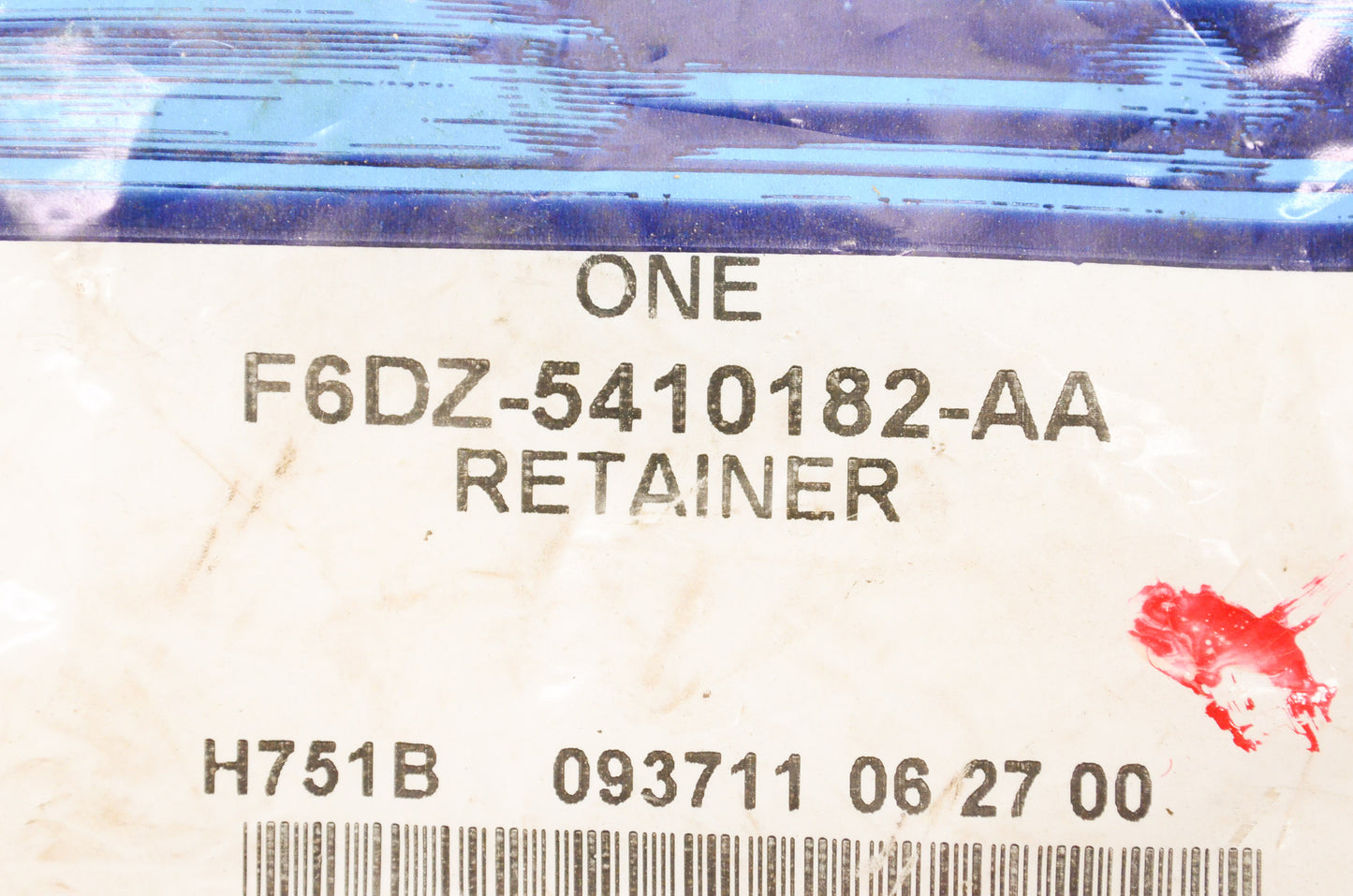 New OEM Ford F6DZ5410182AA Retainer NOS