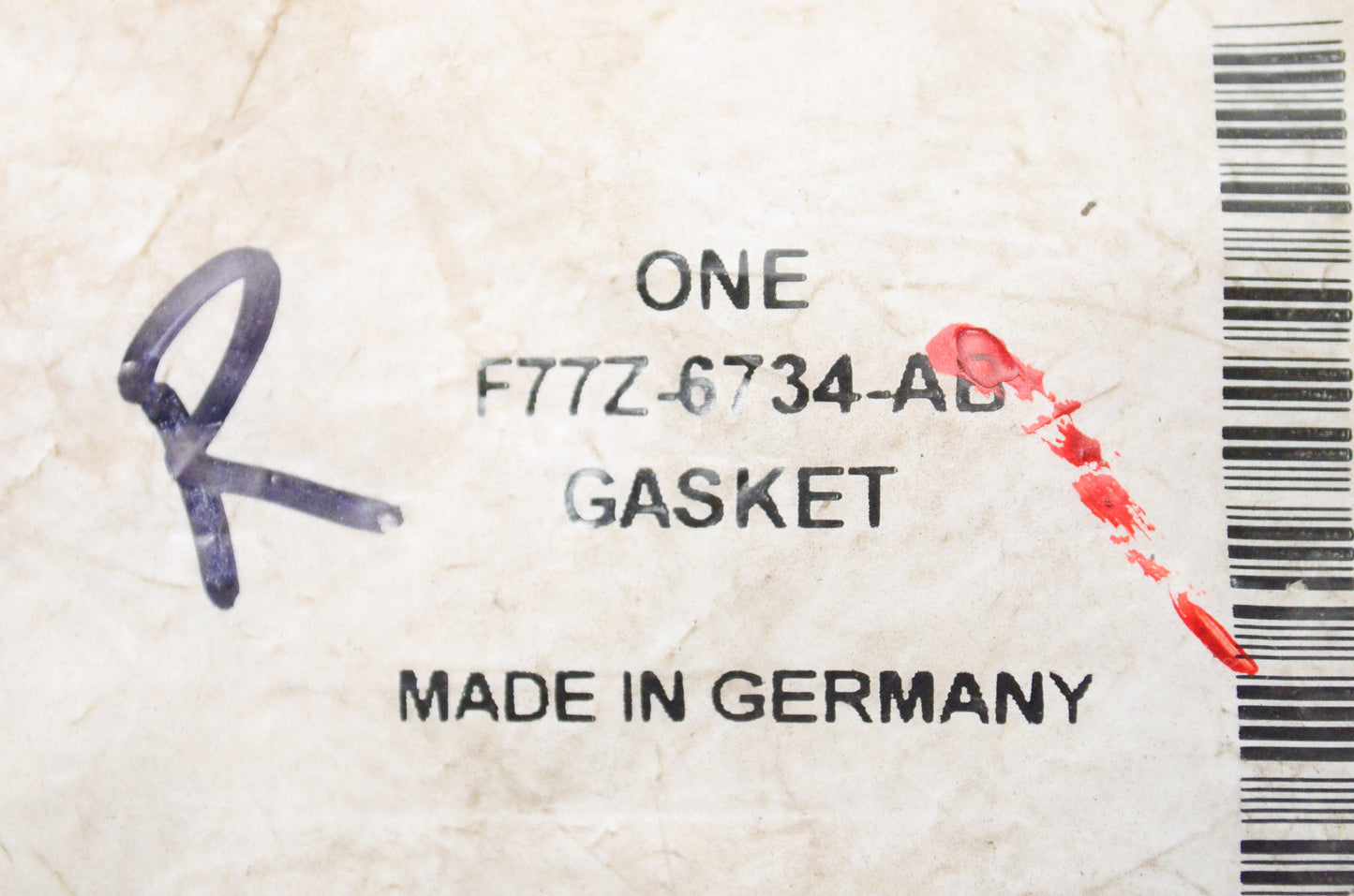New OEM Ford F77Z6734AB Oil Drain Plug Gasket NOS