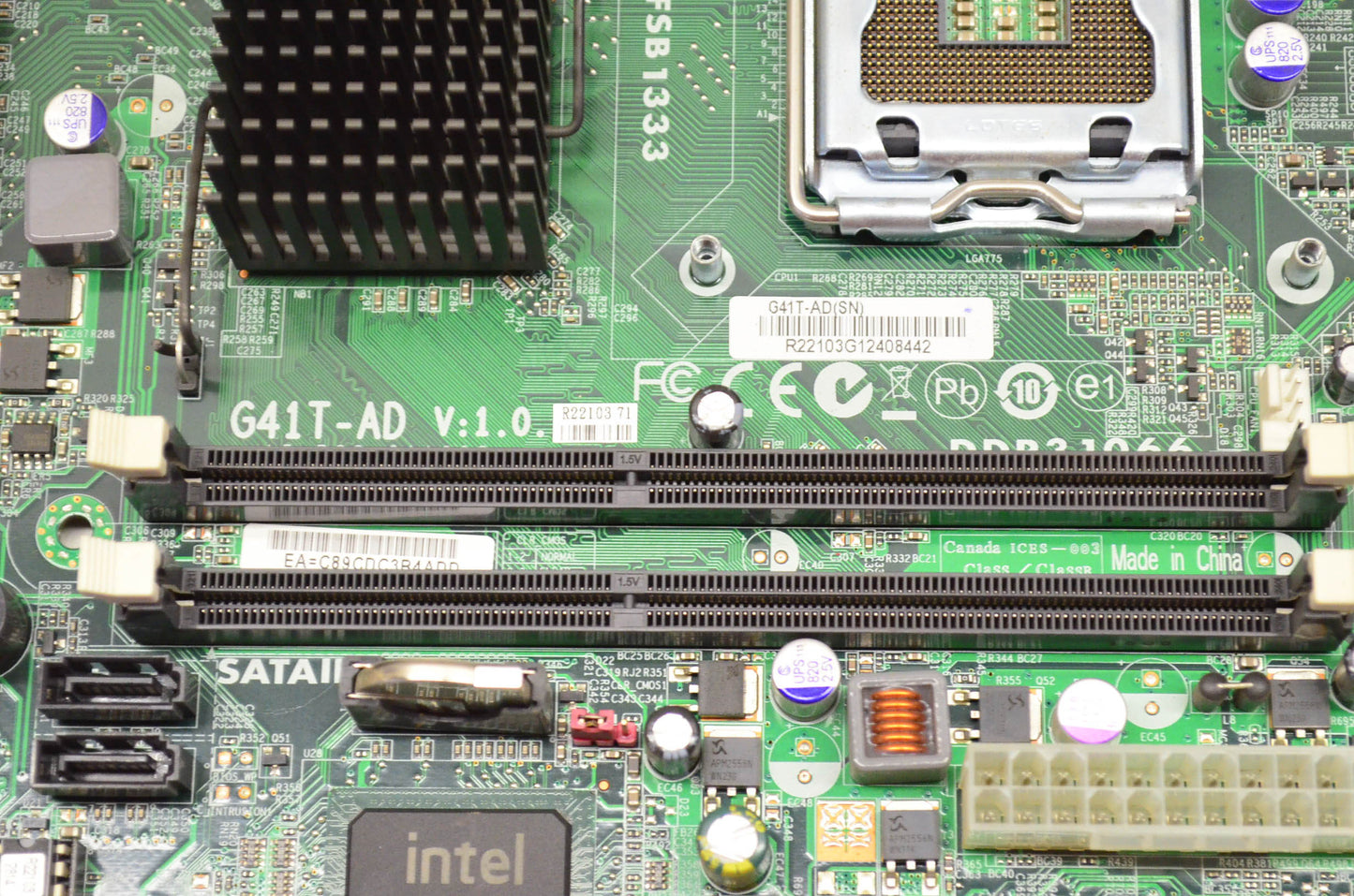 Acer G41T-AD G41T-AD Intel Motherboard
