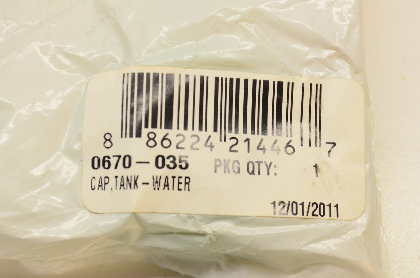 New OEM Arctic Cat 0670-035 Coolant Tank Cap NOS