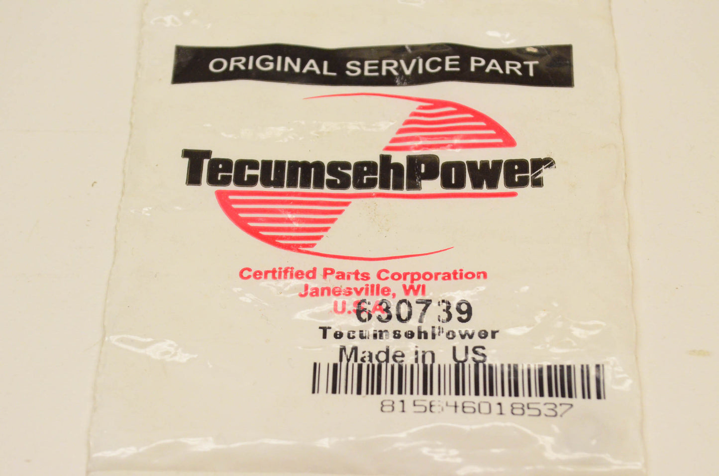 Tecumseh 630739 Washer NOS