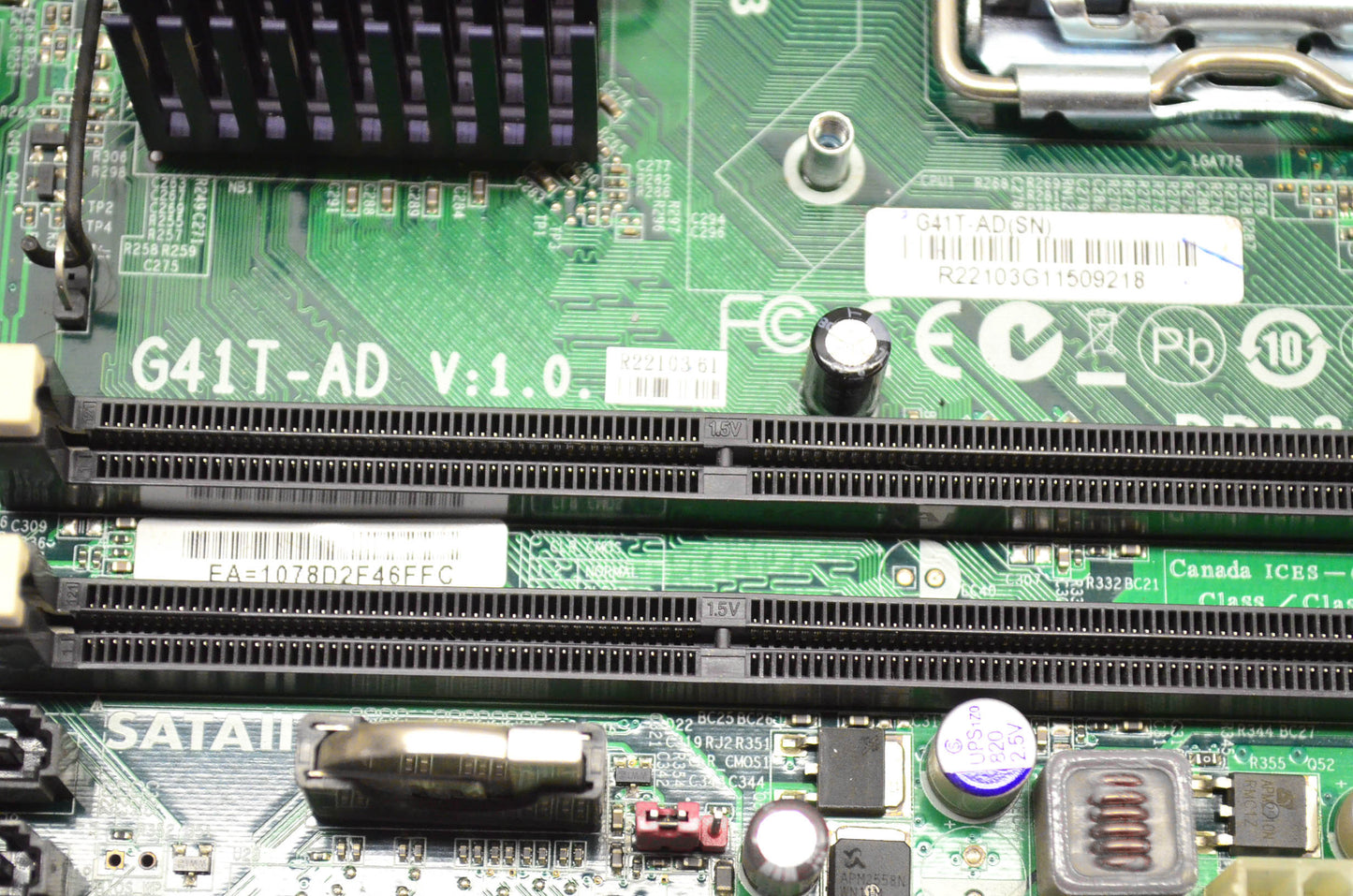 Acer G41T-AD Socket 755 Motherboard