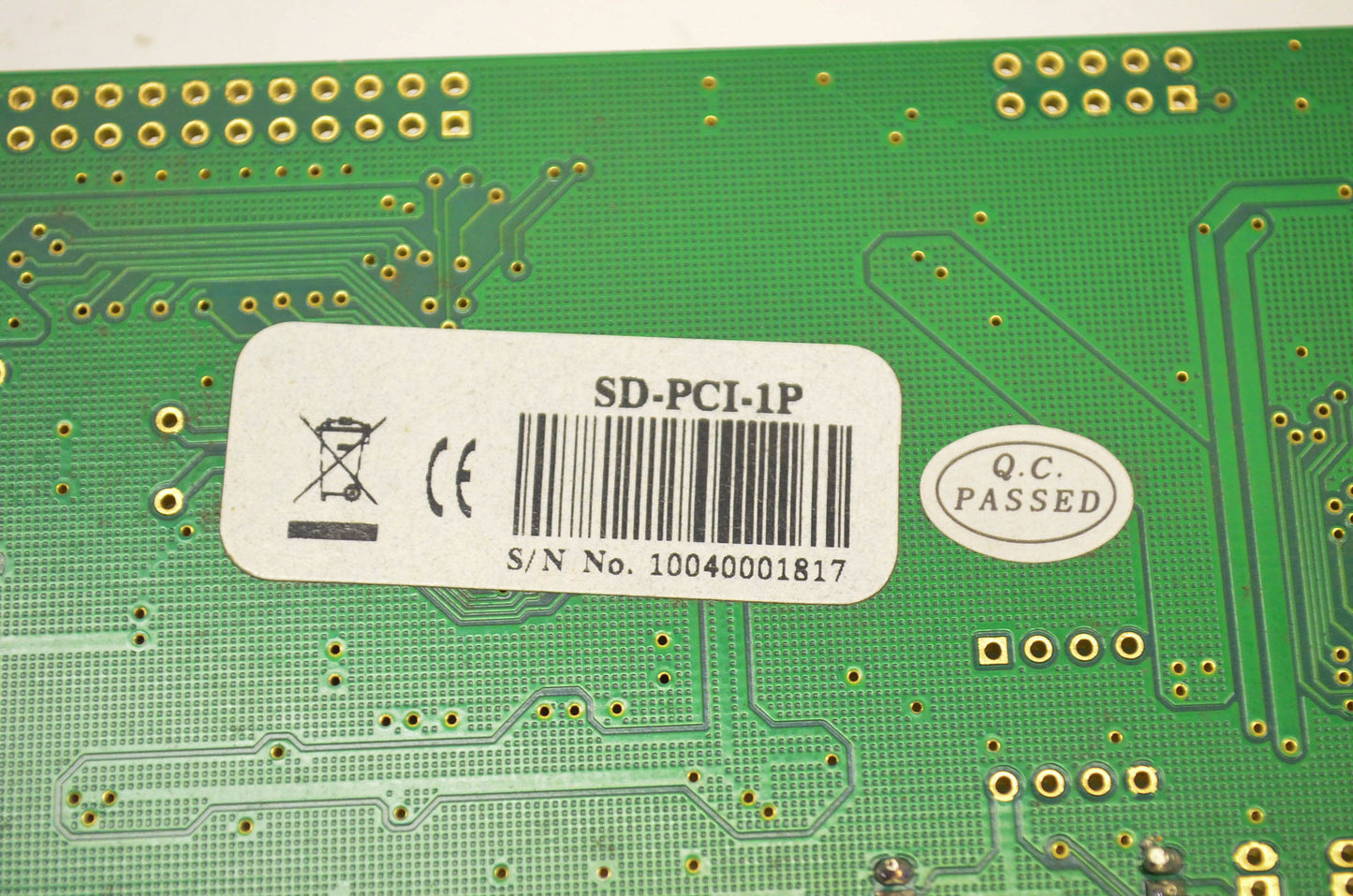 Syba SD-PCI-1P PCI Parallel Port Controller Card