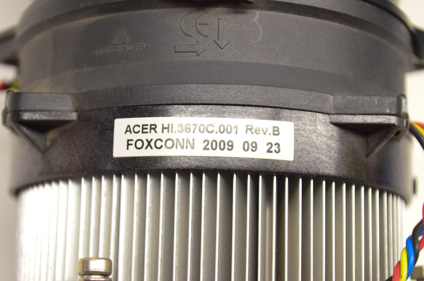 Acer HI.3670C.001 Socket 775 CPU Heatsink Fan and Shroud