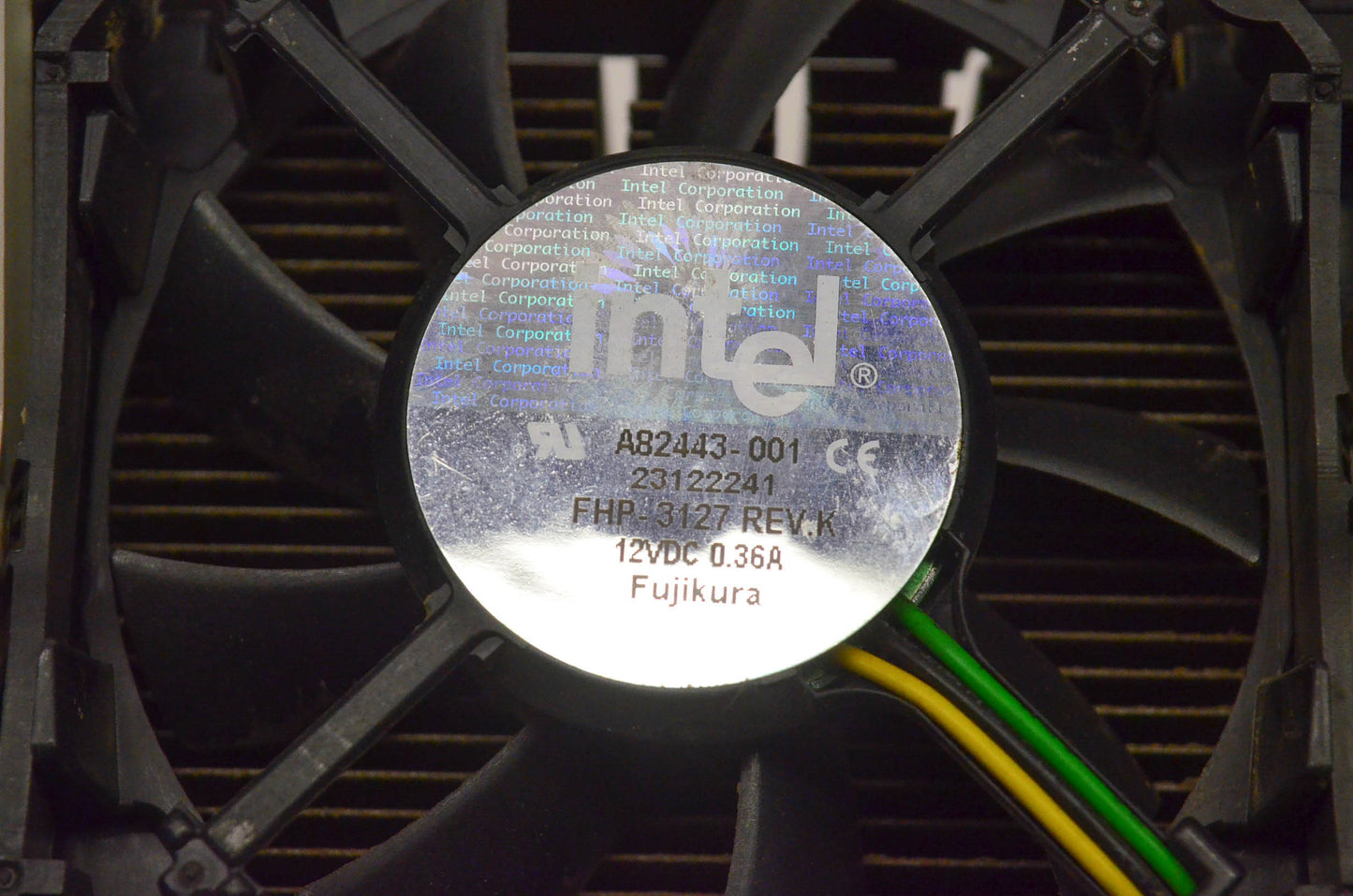 Intel A82443-001, 7033242 CPU Heatsink Fan Socket Intel 478