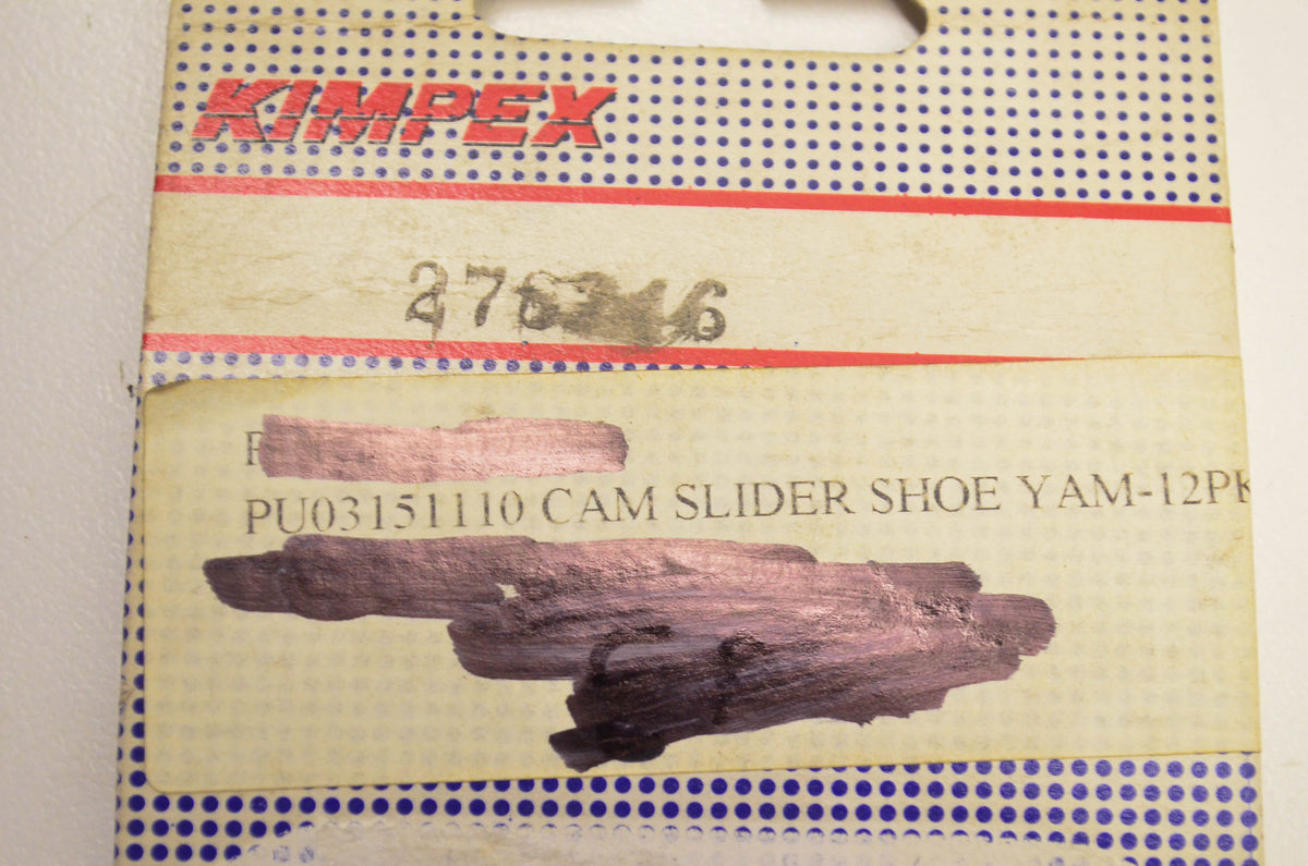 Kimpex 278246, 03-151-110 Cam Slider Shoe NOS