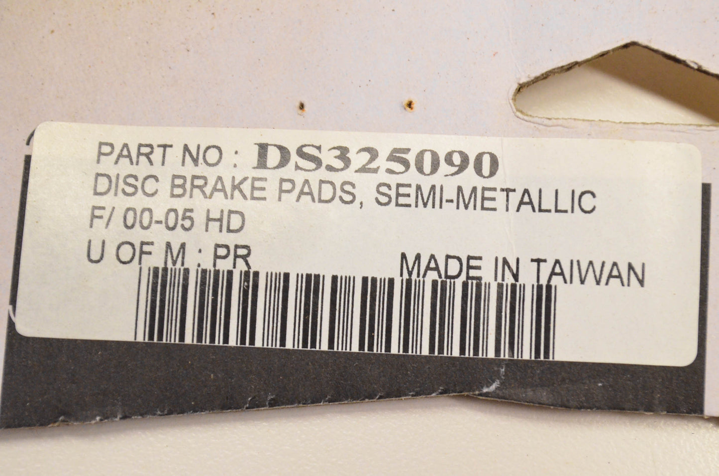 Drag Specialties DS325090 Disc Brake Pad Kit NOS