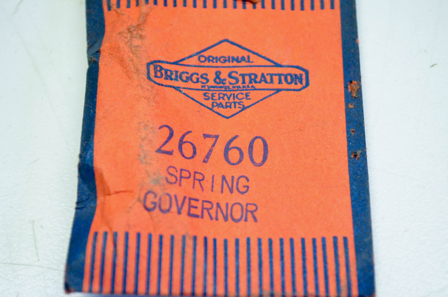 New OEM Briggs & Stratton 26760 Governor Spring NOS