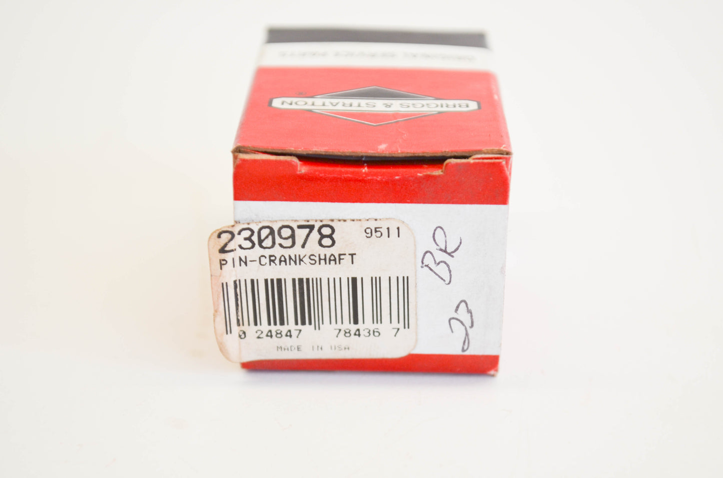 New OEM Briggs & Stratton 230978, BR230978 Crankshaft Pin NOS