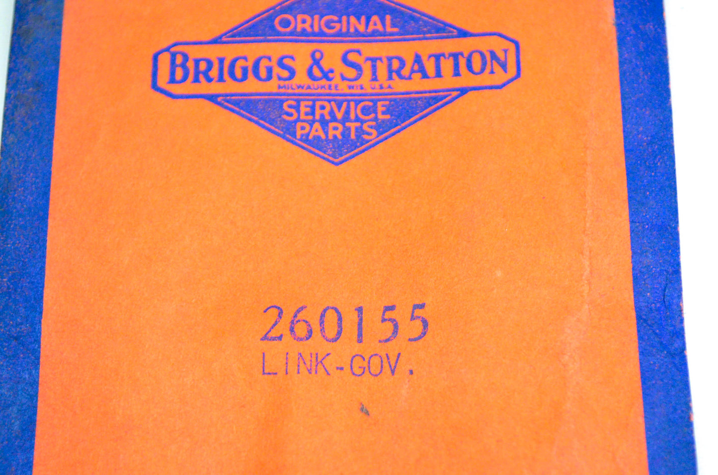 New OEM Briggs & Stratton 260155 Governor Link NOS