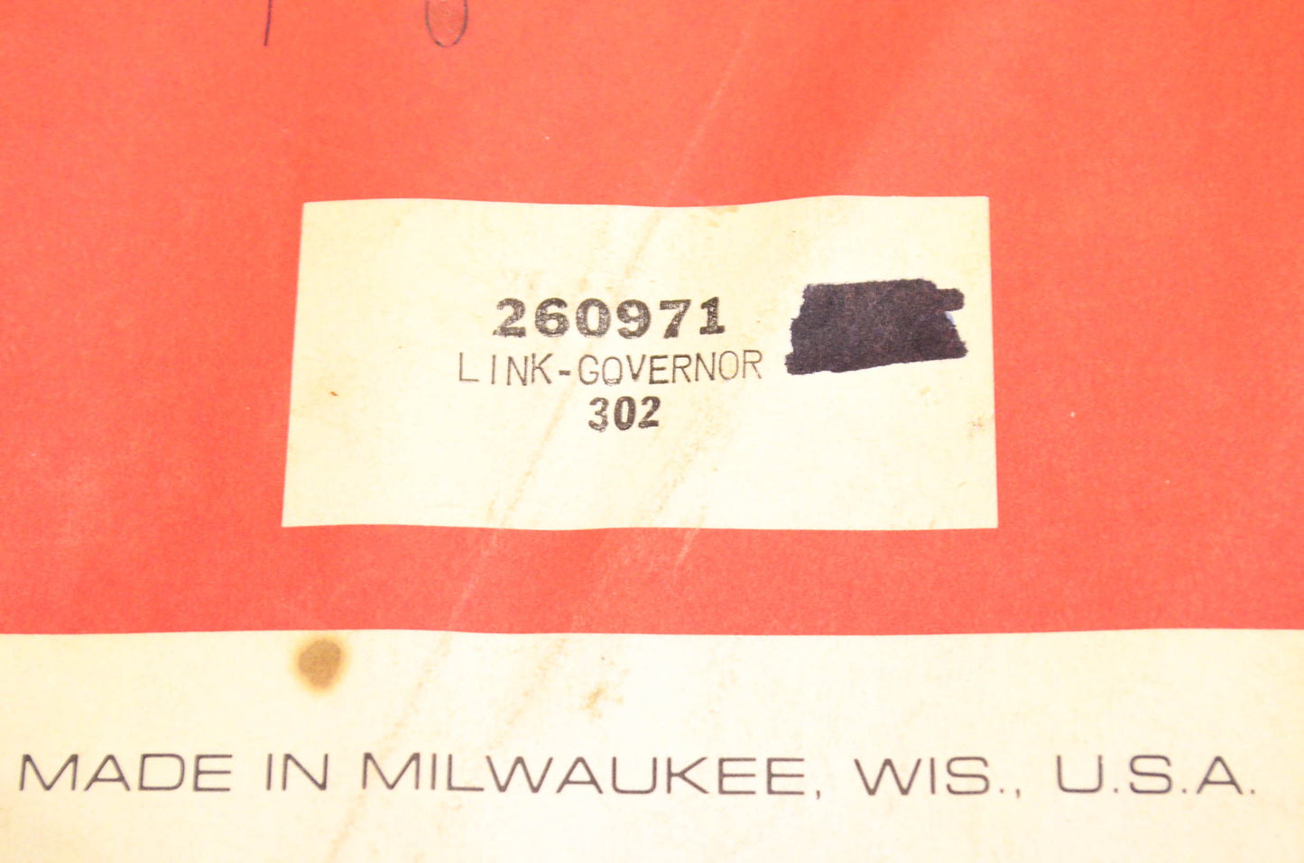 New OEM Briggs & Stratton 260971 Governor Link NOS