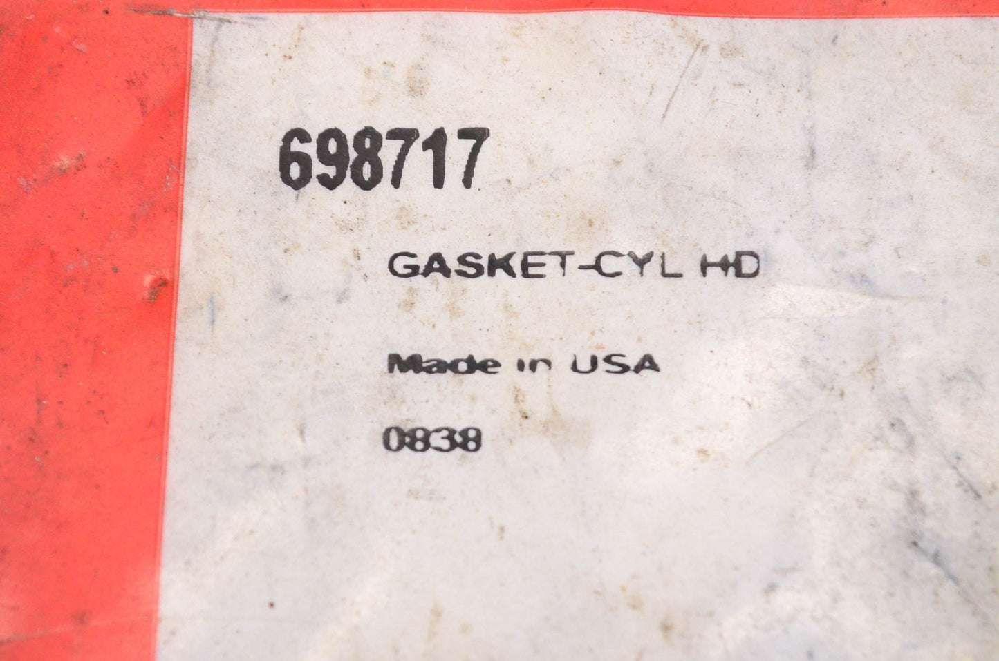 New OEM Briggs & Stratton 698717 Cylinder Head Gasket NOS
