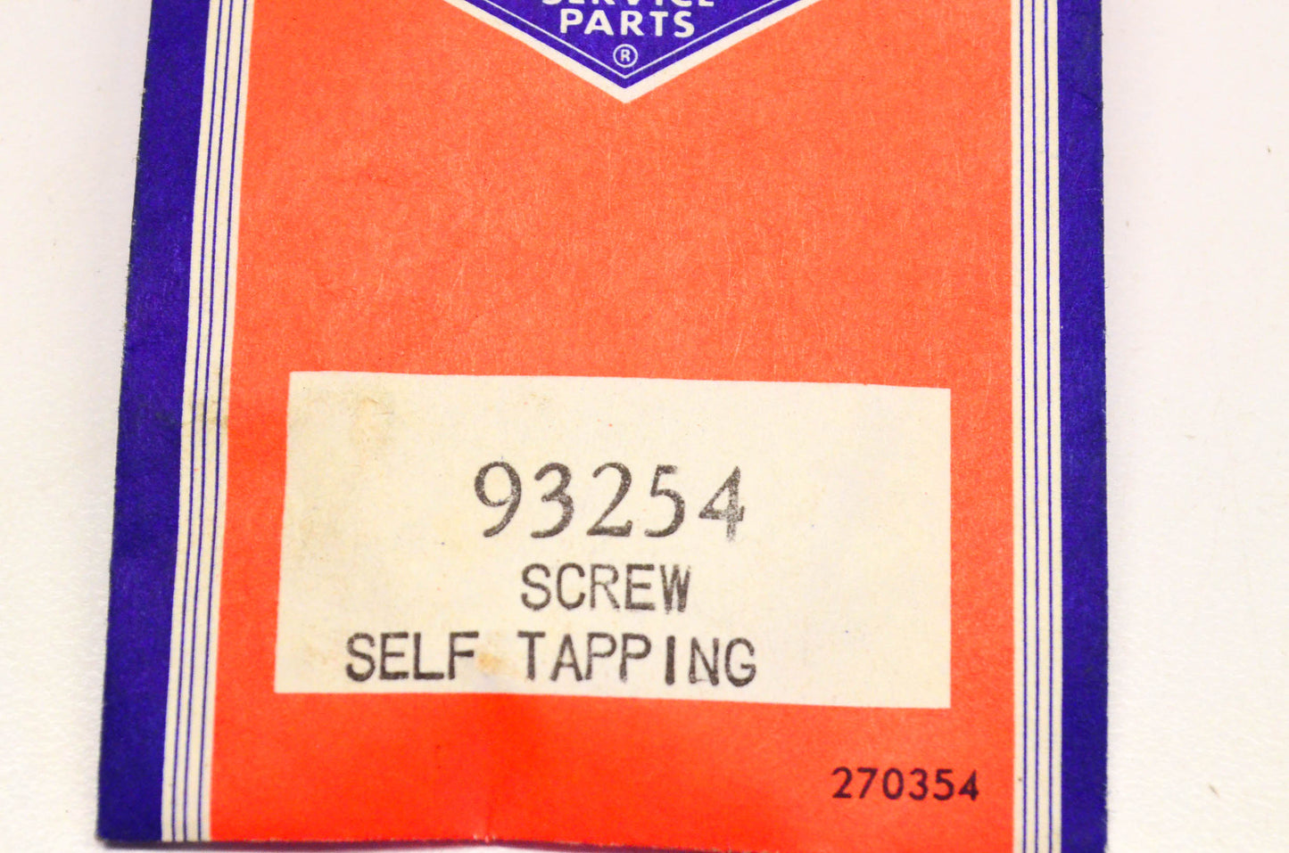 New OEM Briggs & Stratton 93254 Self Tapping Screw NOS