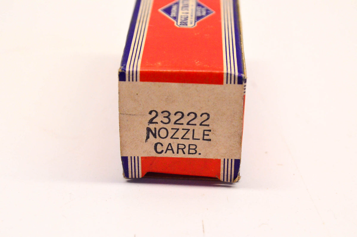 New OEM Briggs & Stratton 23222 Carburetor Nozzle NOS