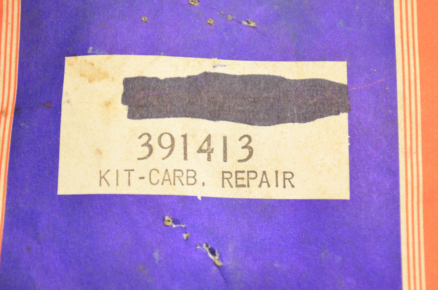 New OEM Briggs & Stratton 391413 Carburetor Repair Kit NOS