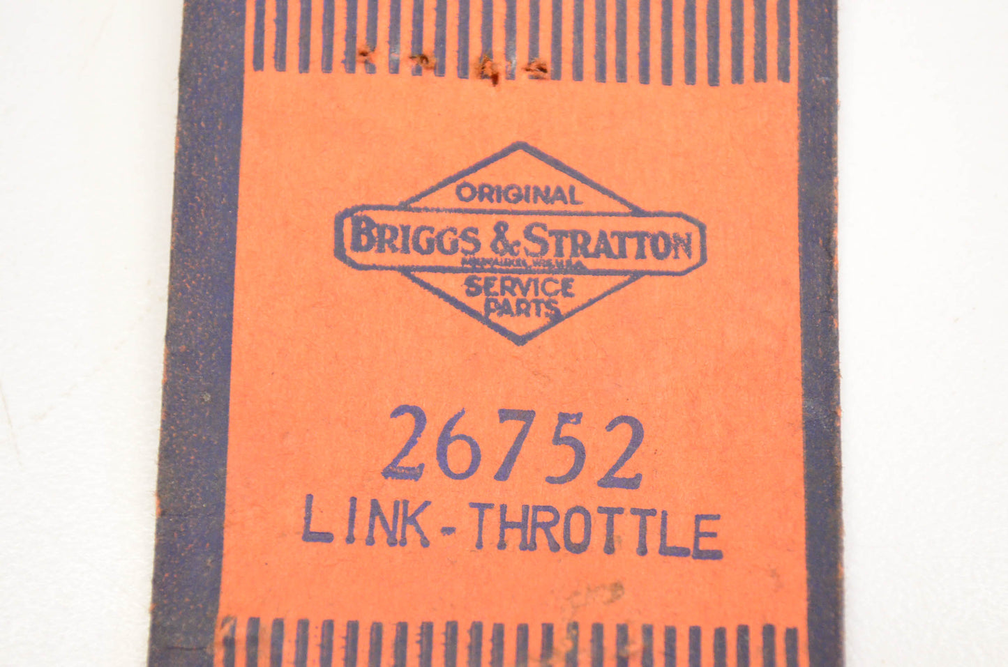 New OEM Briggs & Stratton 26752 Throttle Link NOS