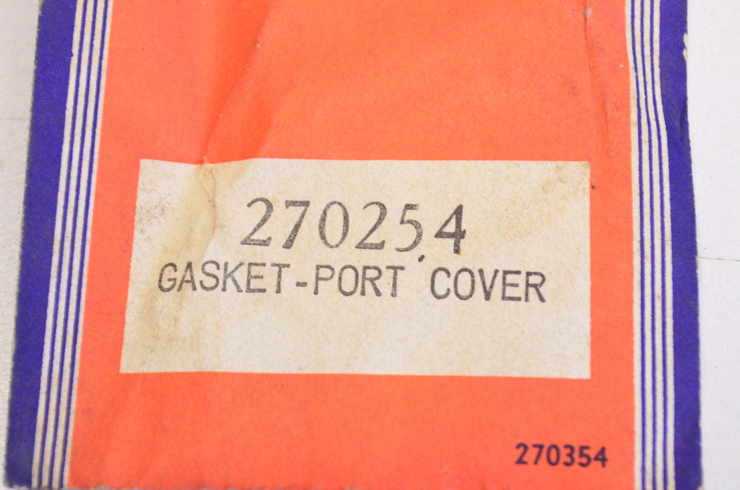 New OEM Briggs & Stratton 270254 Port Cover Gasket NOS