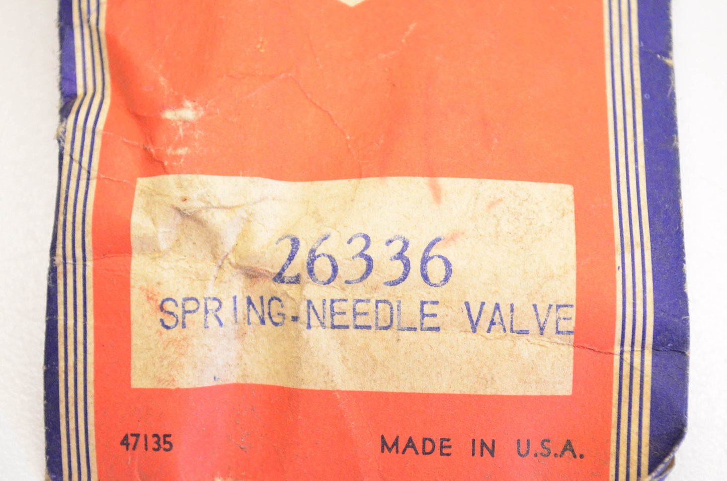 New OEM Briggs & Stratton 26336 Needle Valve Spring NOS