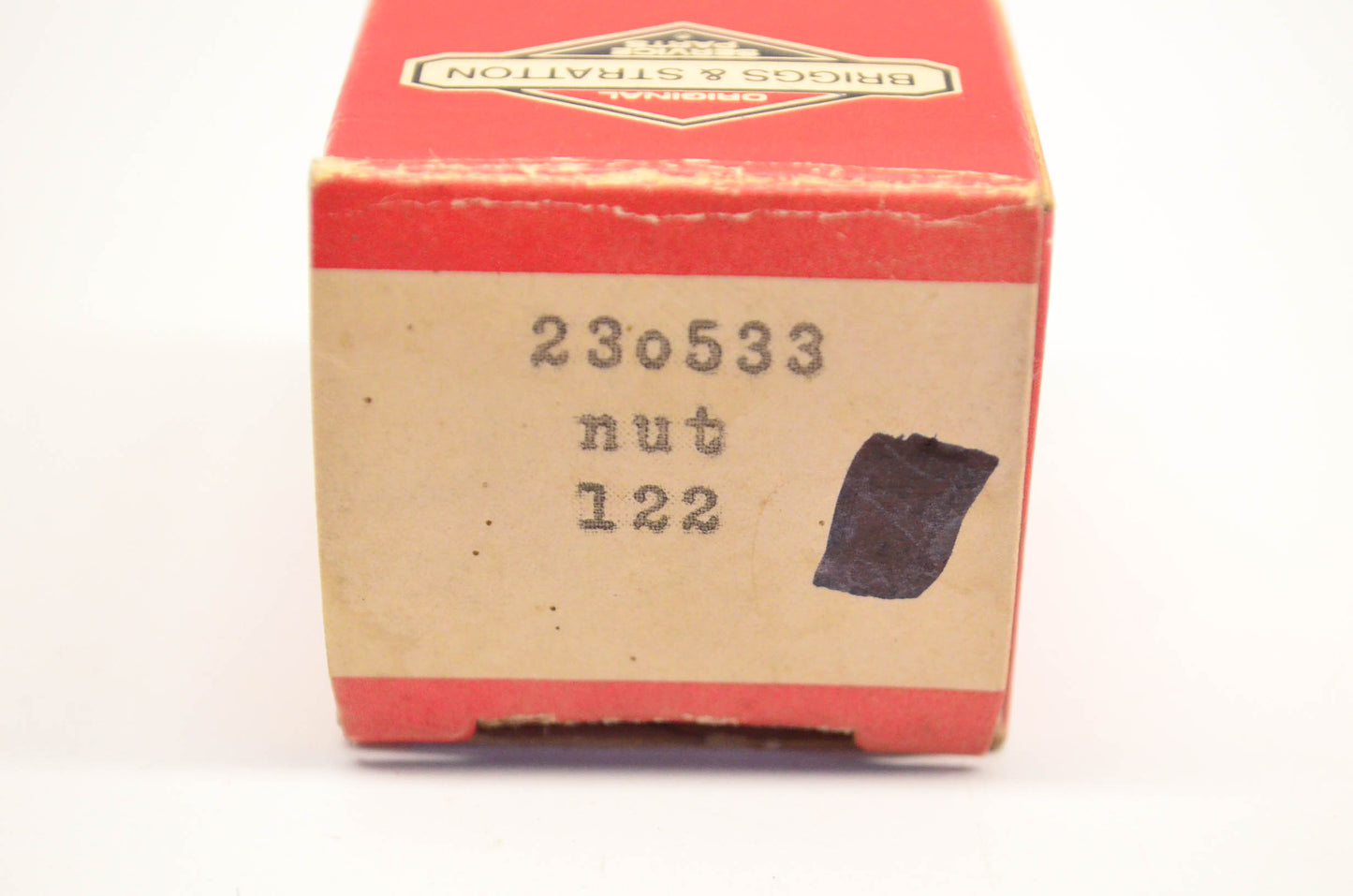New OEM Briggs & Stratton 260533, 122 Governor Control Rod Nut NOS